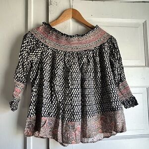 Anthropologie Vanessa Virginia swing top